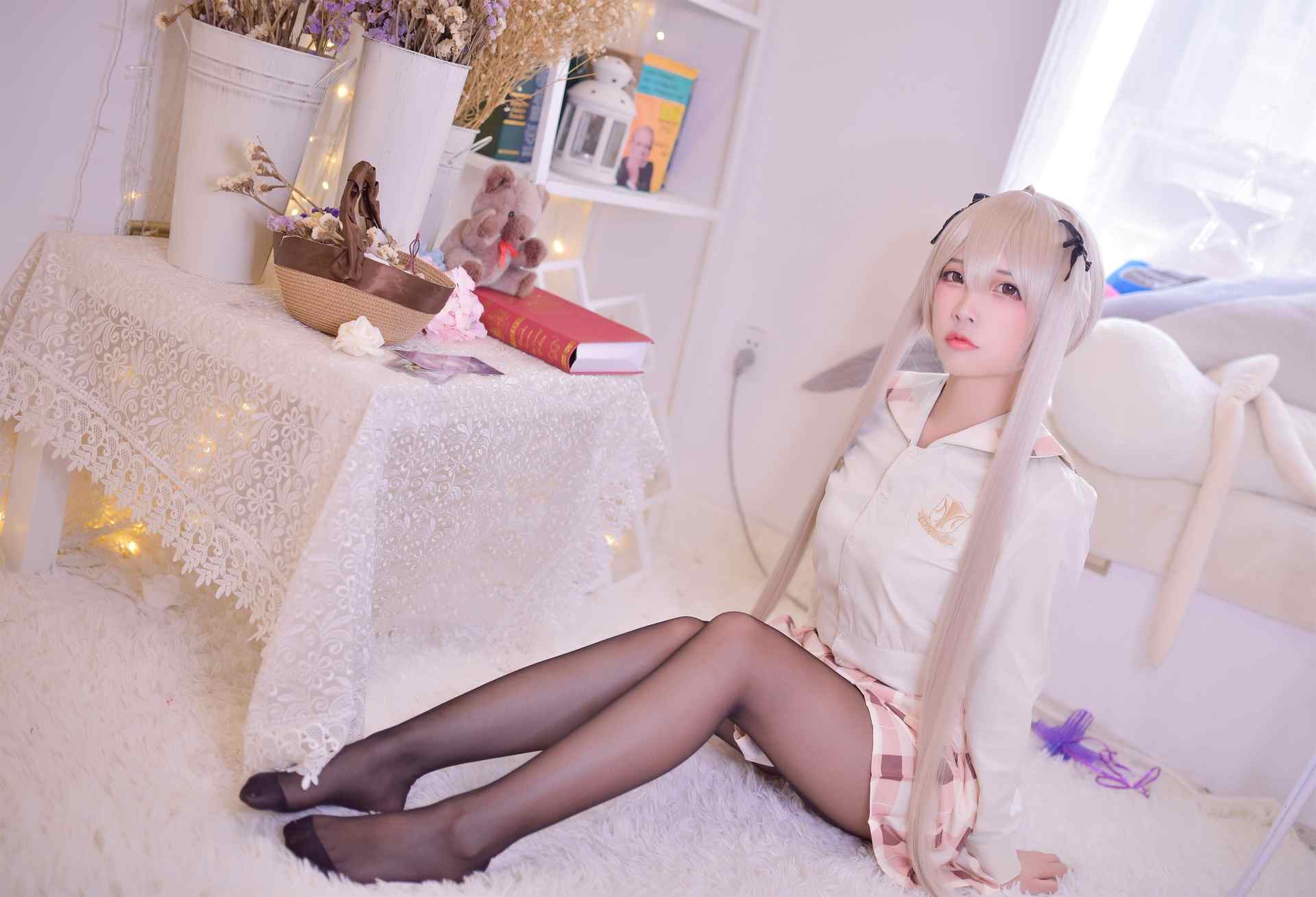 NO.035二佐Nisa穹妹校服唯美呈现【46P】-可宝主